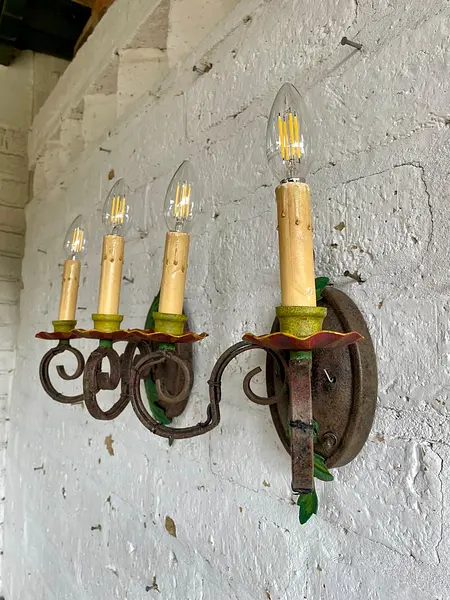 Candelabros De Pared Eléctricos - España 1970