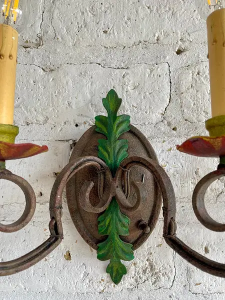 Candelabros De Pared Eléctricos - España 1970