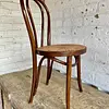 Silla Estilo Thonet Con Asiento Tejido - Colombia 1980