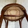 Silla Estilo Thonet Con Asiento Tejido - Colombia 1980
