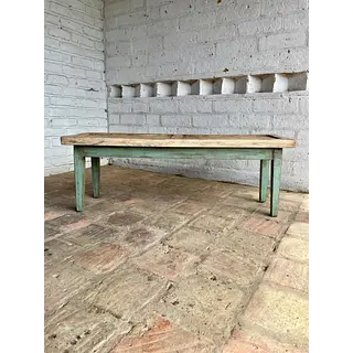 Banca Rústica Elaborada Con Puerta Reciclada