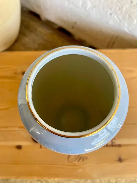 Jarrón De Porcelana - Japón 1970