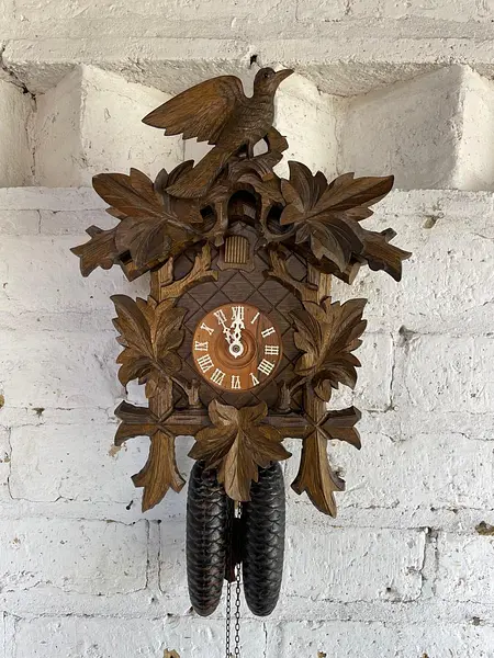 Reloj Cucú Selva Negra 8 Dias - Alemania 1980