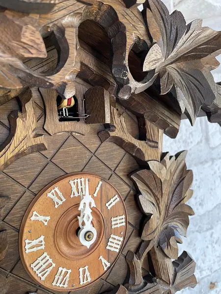 Reloj Cucú Selva Negra 8 Dias - Alemania 1980