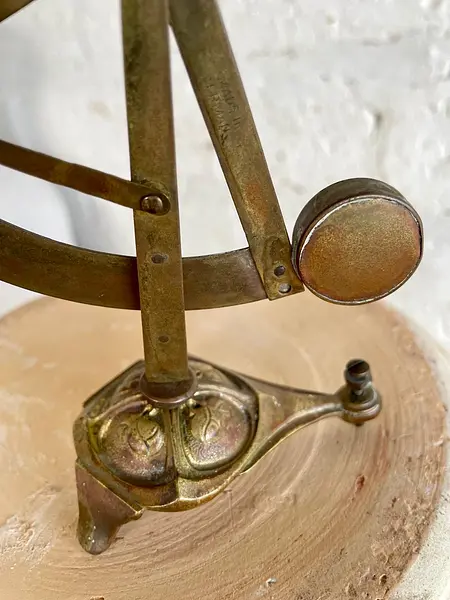 Balanza De Correo Postal Con Péndulo Y Pinza - Italia 1880