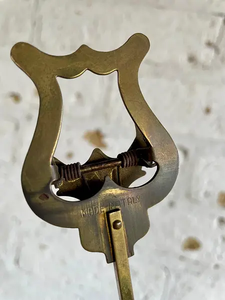 Balanza De Correo Postal Con Péndulo Y Pinza - Italia 1880