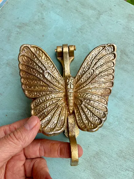 Aldaba Para Puerta Con Forma De Mariposa