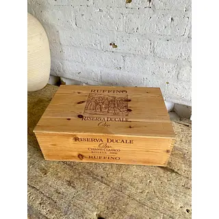 Caja Vacía De Botelleas De Chianti - Italia 2006