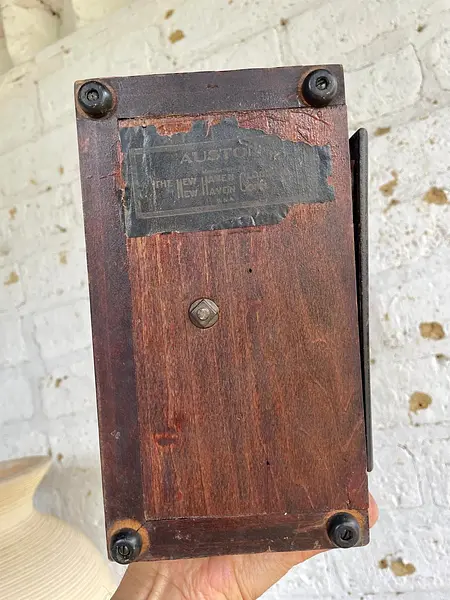 Reloj De Campanadas Auston New Haven Clock Co - U.S.A.1920