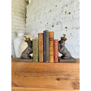 Tranca Libros Perros Bulldog