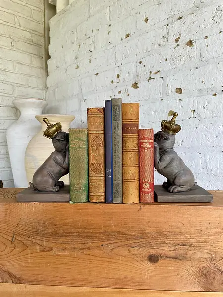 Tranca Libros Perros Bulldog