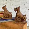 Tranca Libros Syroco Perros Terrier Escocés - U.S.A. 1940