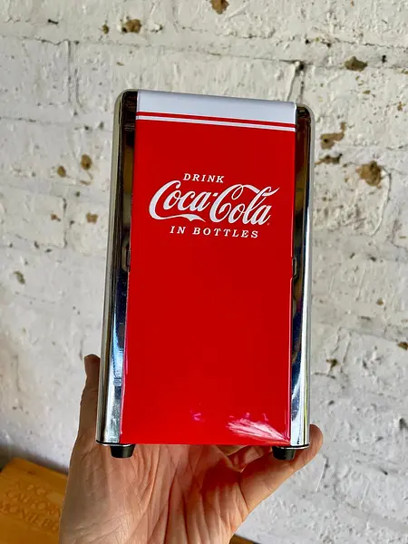 Servilletero Coleccionable Coca Cola Réplica De 1970