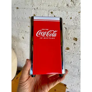 Servilletero Coleccionable Coca Cola Réplica De 1970