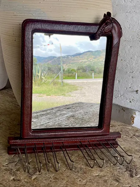 Espejo Con Porta Corbatas Syroco - U.S.A. 1940