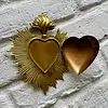 Exvoto Relicario Corazón Con Tapa - México 2020