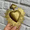 Exvoto Relicario Corazón Con Tapa - México 2020