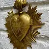 Exvoto Relicario Corazón Con Tapa - México 2020