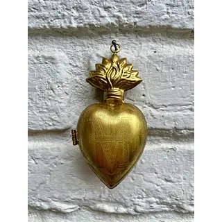 Exvoto Relicario Corazón - México 2020