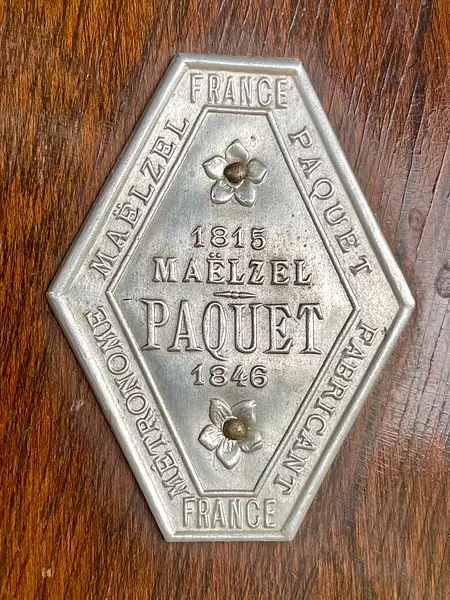 Metrónomo Mecánico - Francia 1950