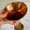 Florero En Cobre Y Bronce - India 1960
