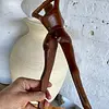 Cascanueces Artesanal Con Forma De Mujer - Filipinas 1950