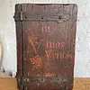 Caja Libro De Madera Con Herrajes - España 1900