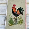 Pendón Bordado A Mano - 1976
