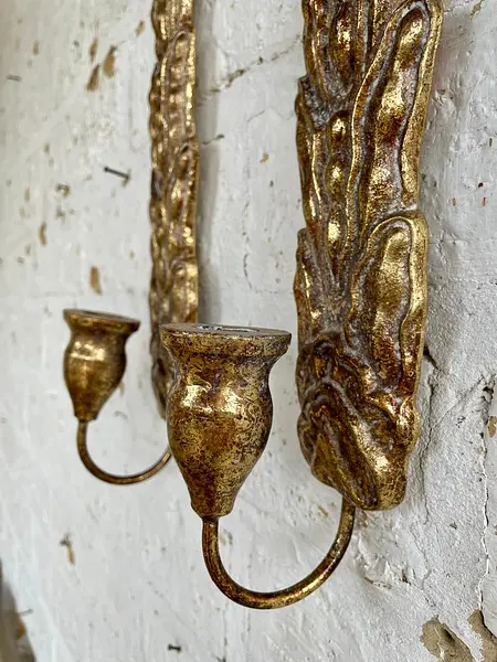 Candelabros X 2 Estilo Regency - Italia 1960