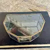 Caja Octogonal Transparente - India 1990