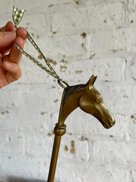 Calzador Mango Cabeza De Caballo - India 1930