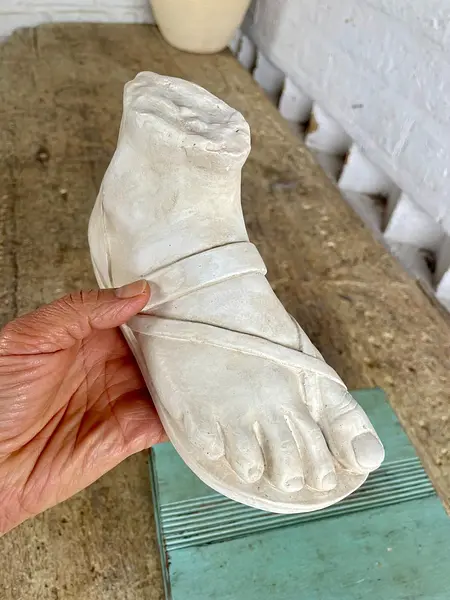 Pie Griego Romano Con Sandalia - Grecia 2020
