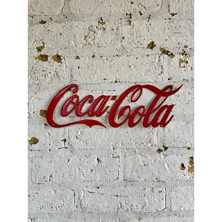 Silueta Letrero De Coca Cola - Colombia 1980