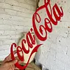 Silueta Letrero De Coca Cola - Colombia 1980