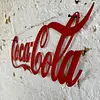Silueta Letrero De Coca Cola - Colombia 1980
