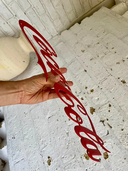 Silueta Letrero De Coca Cola - Colombia 1980