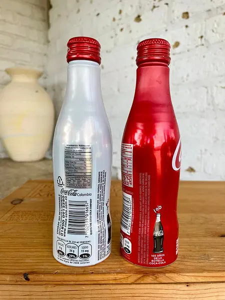 Botellas Coca Cola Sin Destapar - U.S.A. 2015