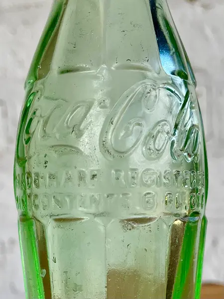 Botella Original De Coca Cola Leesburg Fl. - U.S.A. 1954