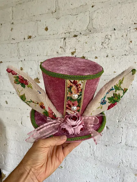 Sombrero Decorativo Con Orejas De Conejo Begonia Market