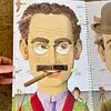 Libro Famous Faces Norman De Messenger - Singapur 1995