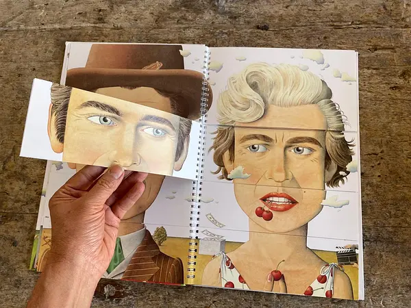 Libro Famous Faces Norman De Messenger - Singapur 1995