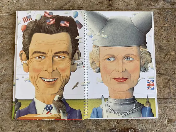 Libro Famous Faces Norman De Messenger - Singapur 1995