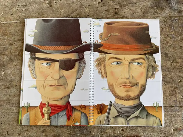 Libro Famous Faces Norman De Messenger - Singapur 1995