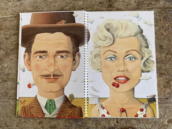 Libro Famous Faces Norman De Messenger - Singapur 1995