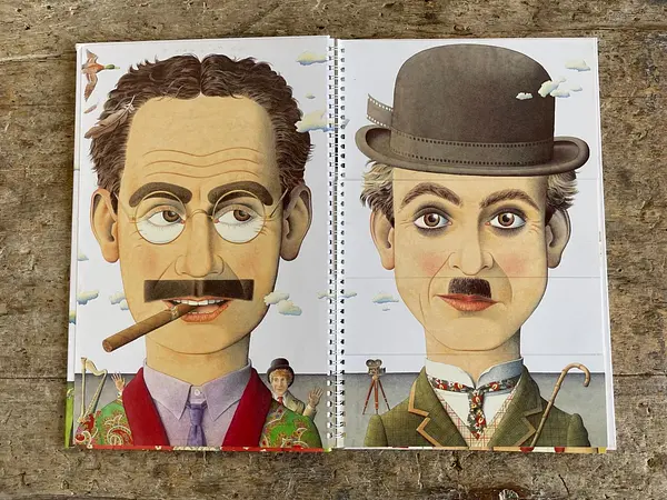 Libro Famous Faces Norman De Messenger - Singapur 1995
