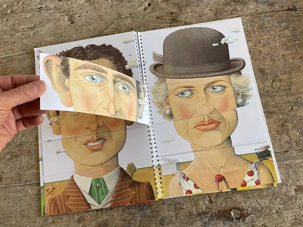 Libro Famous Faces Norman De Messenger - Singapur 1995