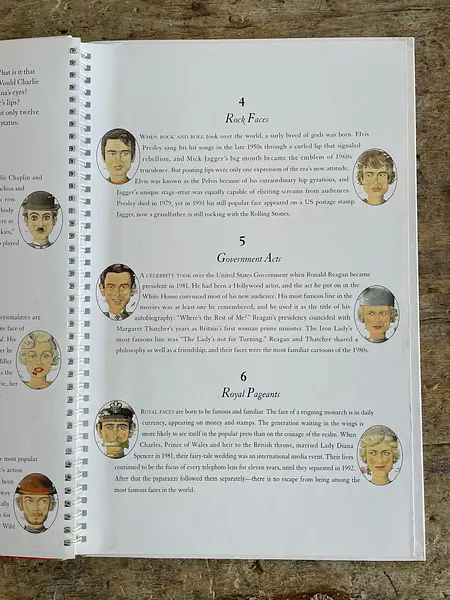Libro Famous Faces Norman De Messenger - Singapur 1995