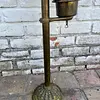 Candelabro De Iglesia En Bronce - 1920