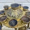 Candelabro De Iglesia En Bronce - 1920