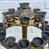 Candelabro De Iglesia En Bronce - 1920